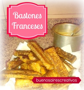 bastones franceses receta